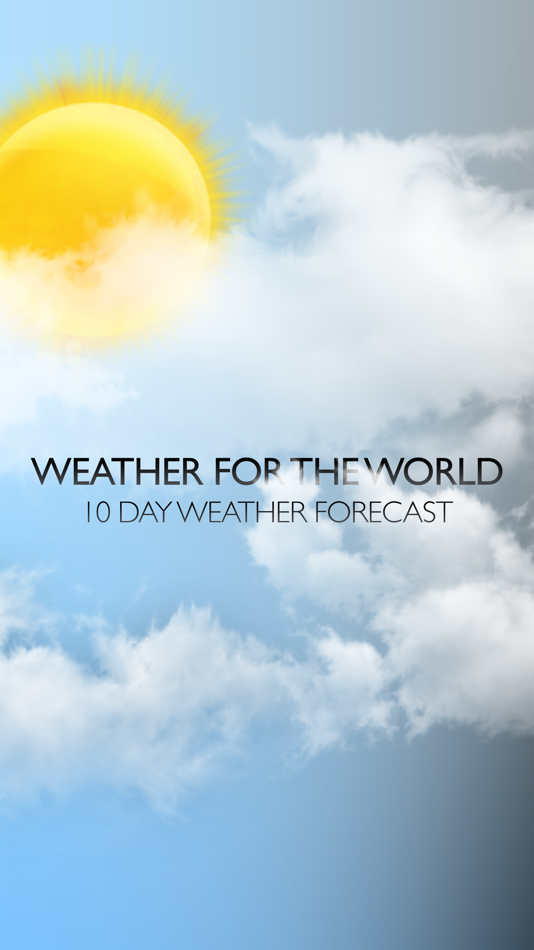 Weather for the World - 7.15.2 - (iOS)