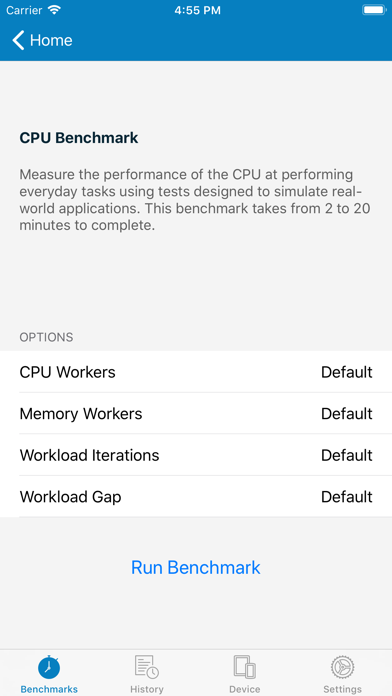 Geekbench 4 Pro screenshot1