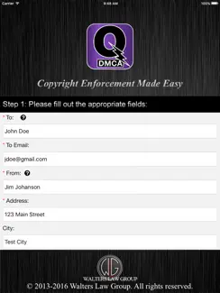 QuickDMCA iPad image 2