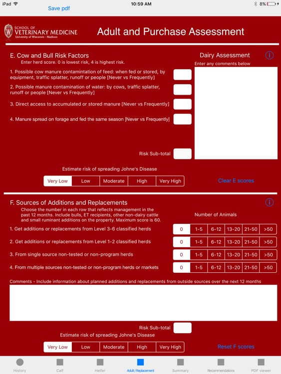 Johne's Risk Assessor screenshot-3