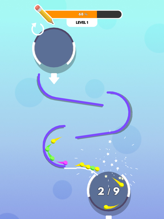 Screenshot #2 for Drawing Ball Race