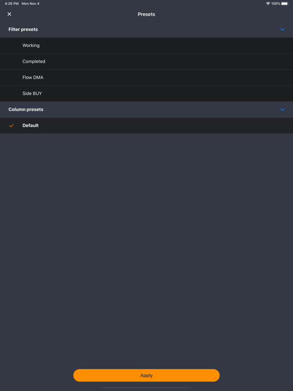 Screenshot #5 pour TORA Mobile