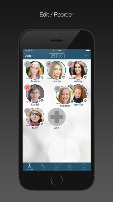 FaceDial for use with FaceTime Screenshot