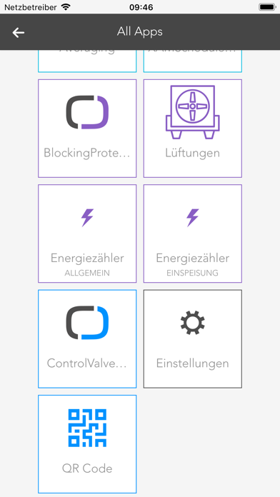 XAMControl.Web iPhone screenshot