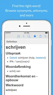 dutch dictionary & thesaurus iphone screenshot 3