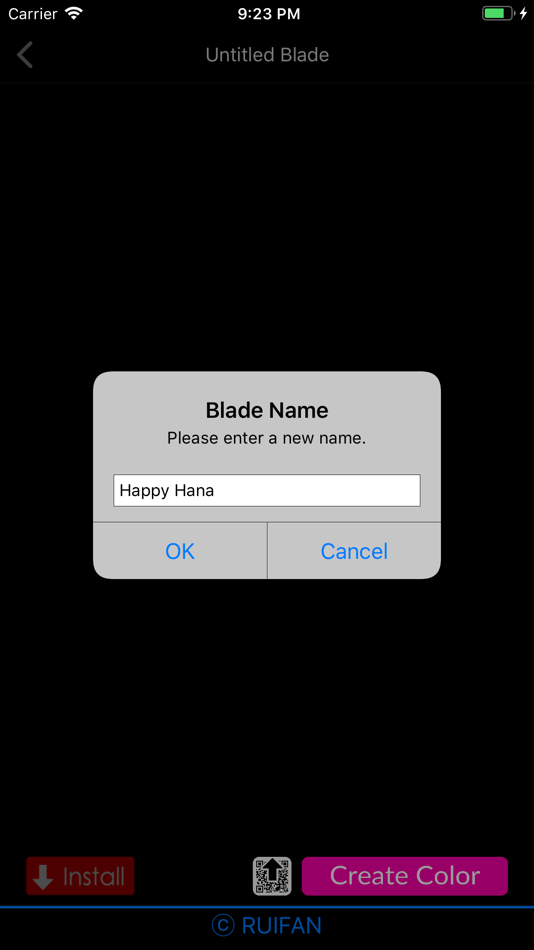 #3. KingBladeBLE (iOS) 由: Ruifan Japan
