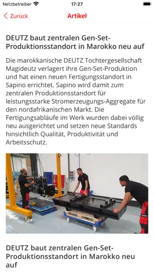DEUTZ Mobile screenshot 3