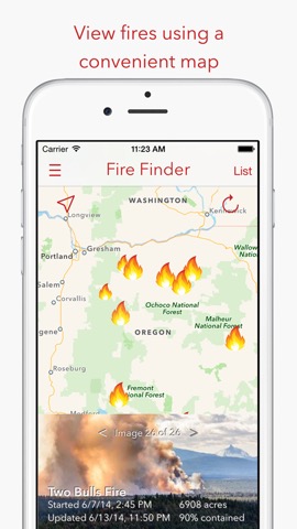 Fire Finder - Wildfire Infoのおすすめ画像1