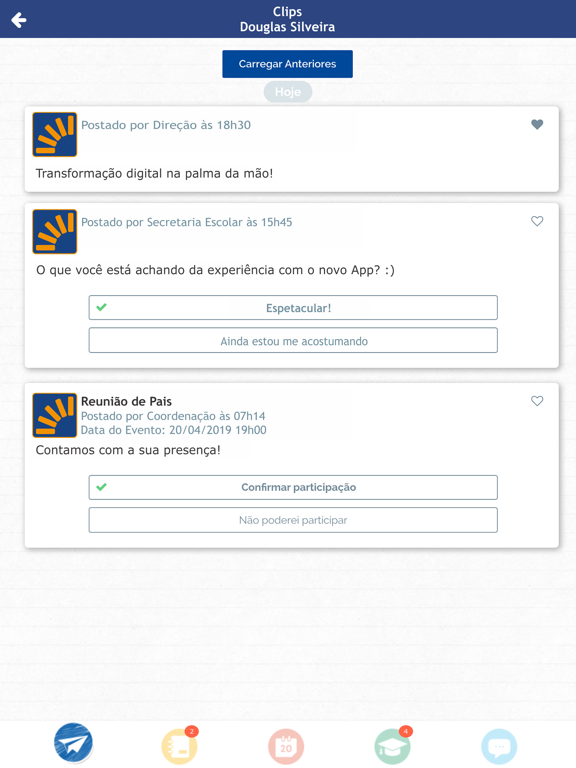 Colégio ATIVO iPad screenshot 3 - Education app