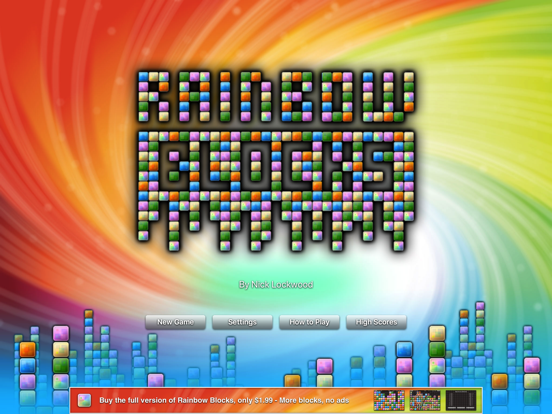 Screenshot #4 pour Rainbow Blocks Édition Lite