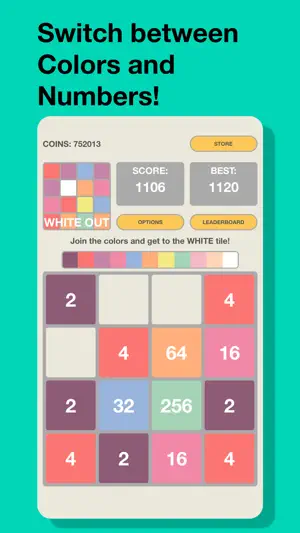 2048: Whiteout screenshot 2