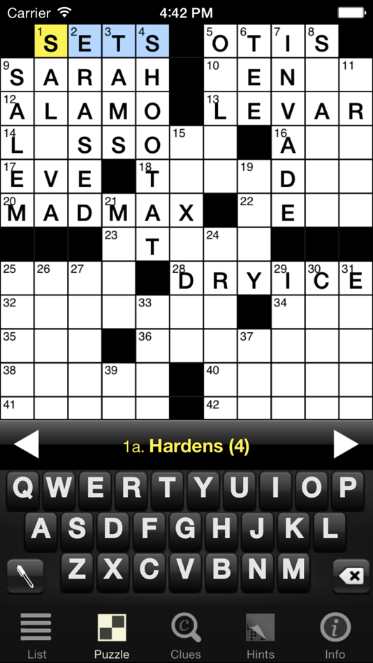 #1. Crosswords Classic (iOS) 由: Stand Alone, Inc.