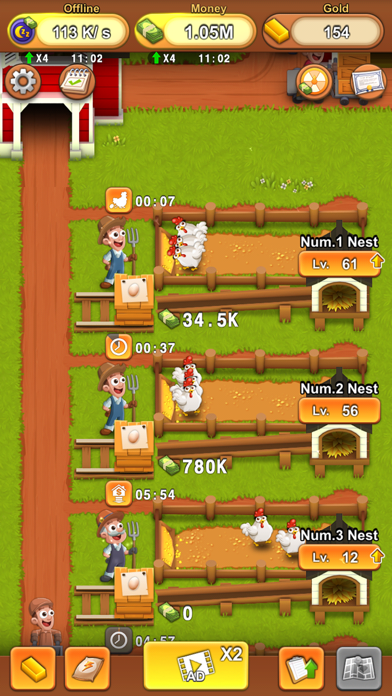 Idle Chicken Farm screenshot 4