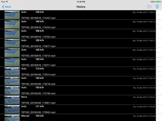 Screenshot #6 pour Tennis Serve Tracker