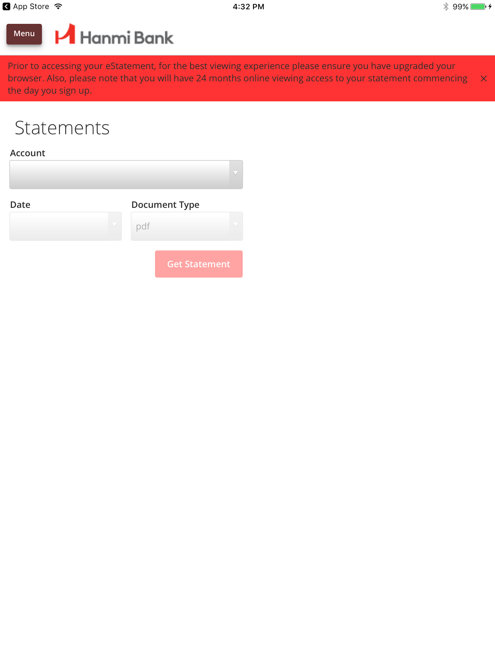 Hanmi Mobile Banking