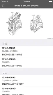 car parts for nissan, infinity iphone screenshot 1