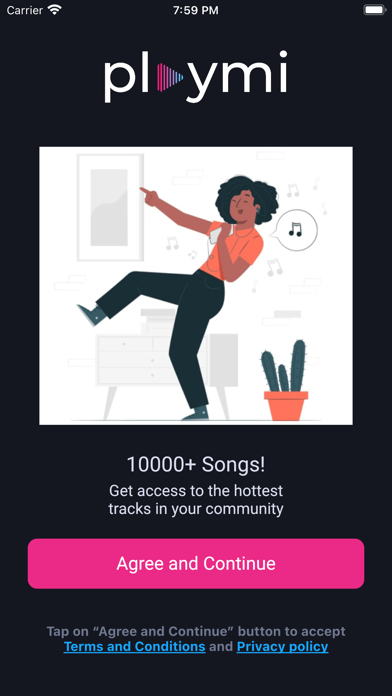 Playmi Music Screenshot