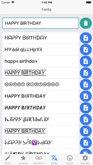 i2Symbol Emoji screenshot 5