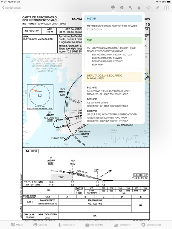 RWY EFB iPad screenshot 3
