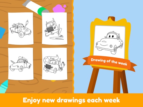 Screenshot #3 for Car City - Kids Coloring Book