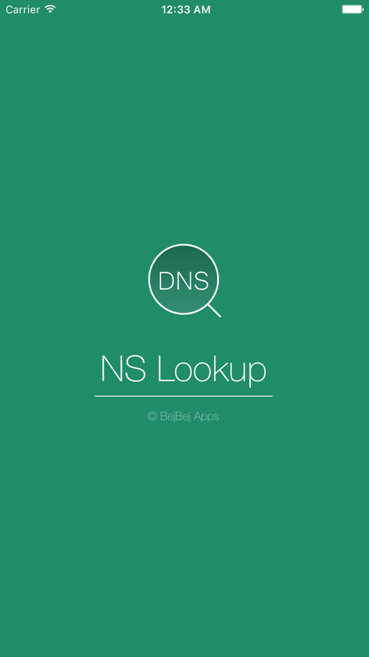 NSLookup - 1.6.1 - (iOS)