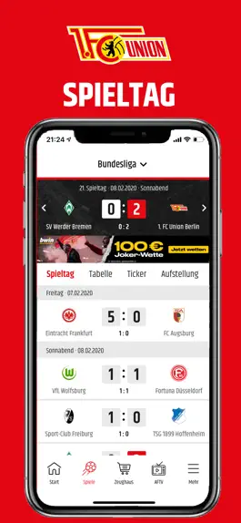 Game screenshot 1. FC Union Berlin hack