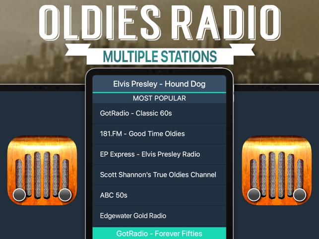 Oldies Radio+ on the App Store