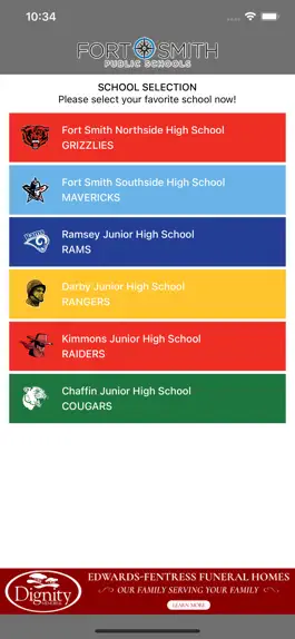 Game screenshot Fort Smith PS Athletics apk