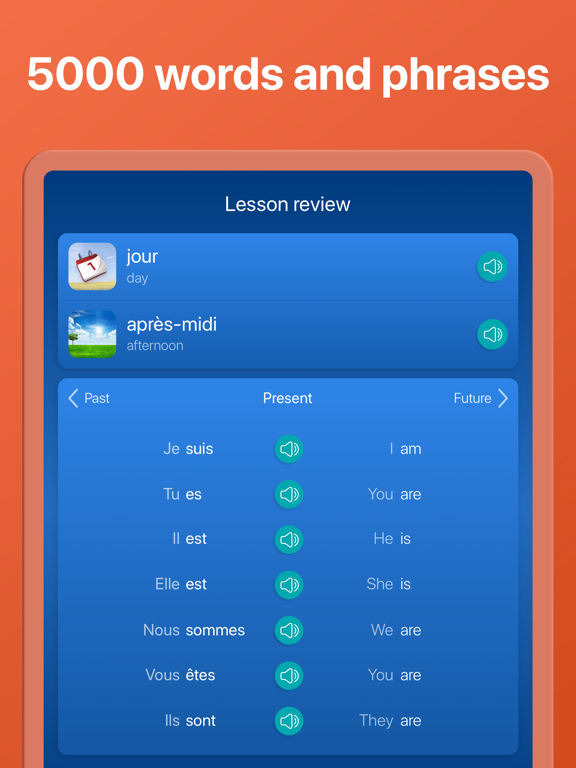 Learn French: Language Course iPad screenshot 6 - Education app