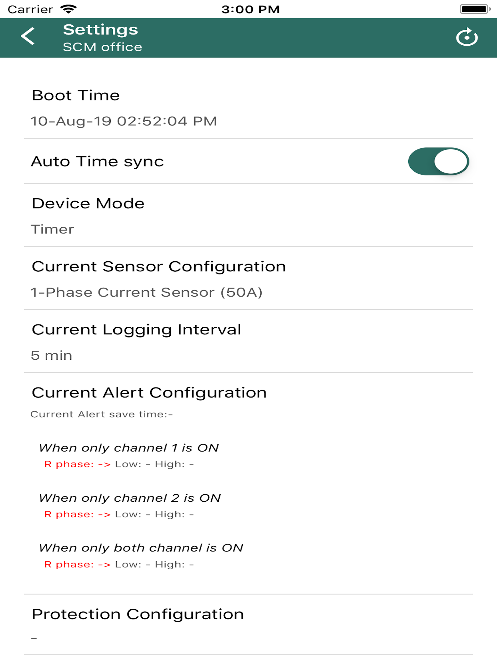 mightyTIMER Configuration App screenshot 13
