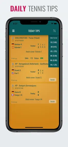 Game screenshot Winner Tennis Tips mod apk