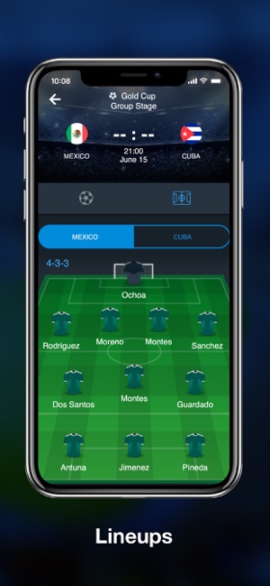Scores for Gold Cup(圖4)-速報App
