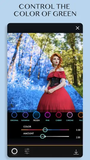 Скриншот Full Spectrum Camera на iPhone 1
