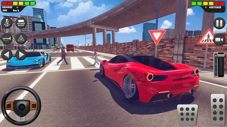 City Car Driving School Sim 3D