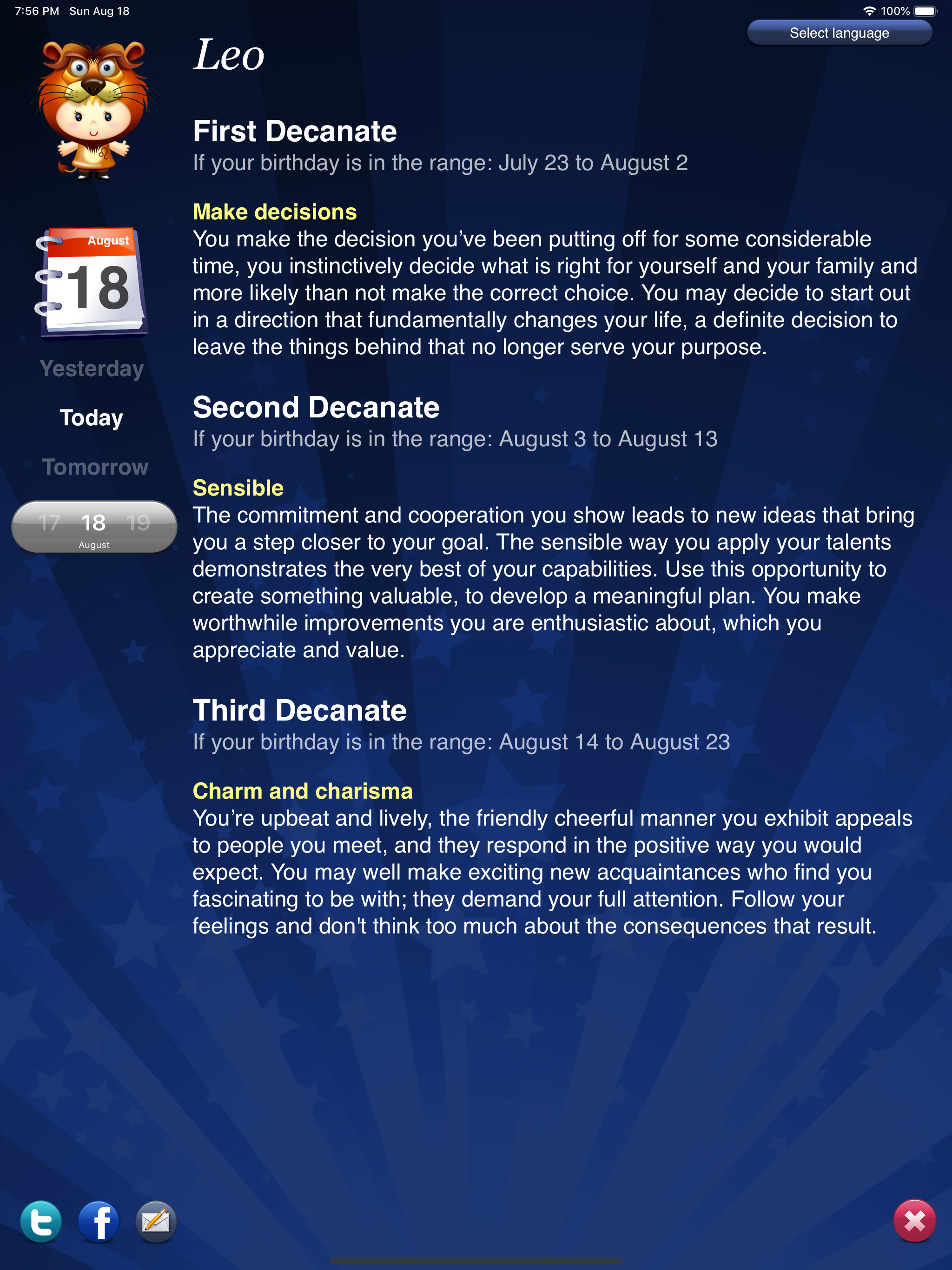 Horoscope HD+