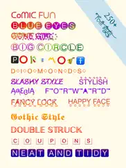 fonts ‎ айпад изображения 1
