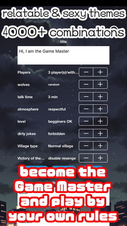 WordWolf - Werewolf game screenshot-3