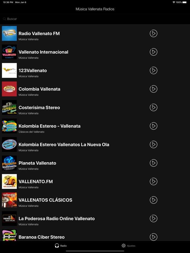 Vallenatos Música Vallenata en App Store