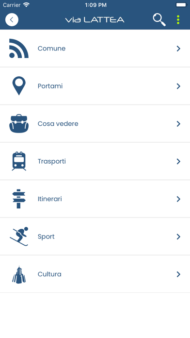App Via Lattea Screenshot 2 - AppWisp.com App Via Lattea Screenshot 2 - AppWisp.com