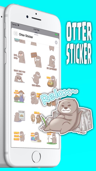 Screenshot #10 for Otter Sticker