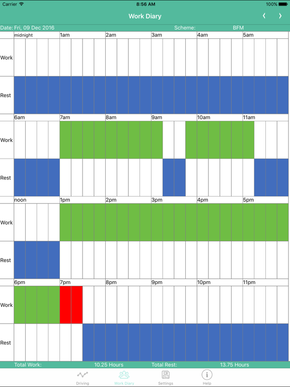 Screenshot #5 pour Work Diary Mate