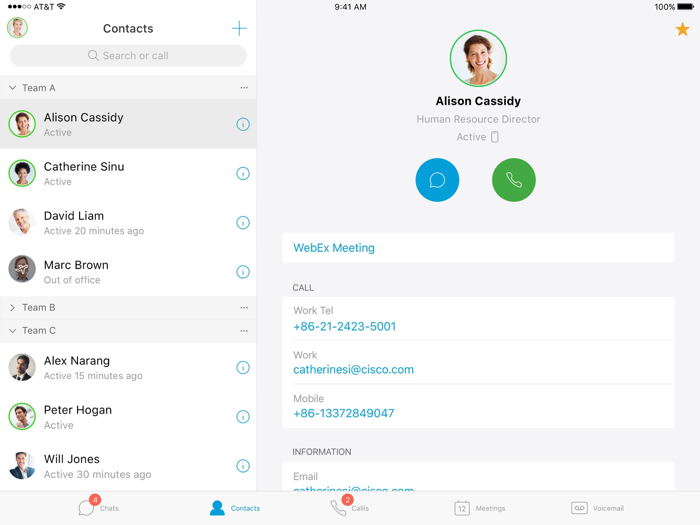 Cisco Jabber for BlackBerry