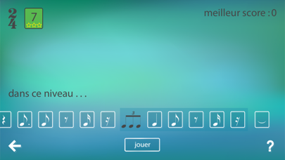Screenshot #3 pour Mesure Musicale 3: le rythme