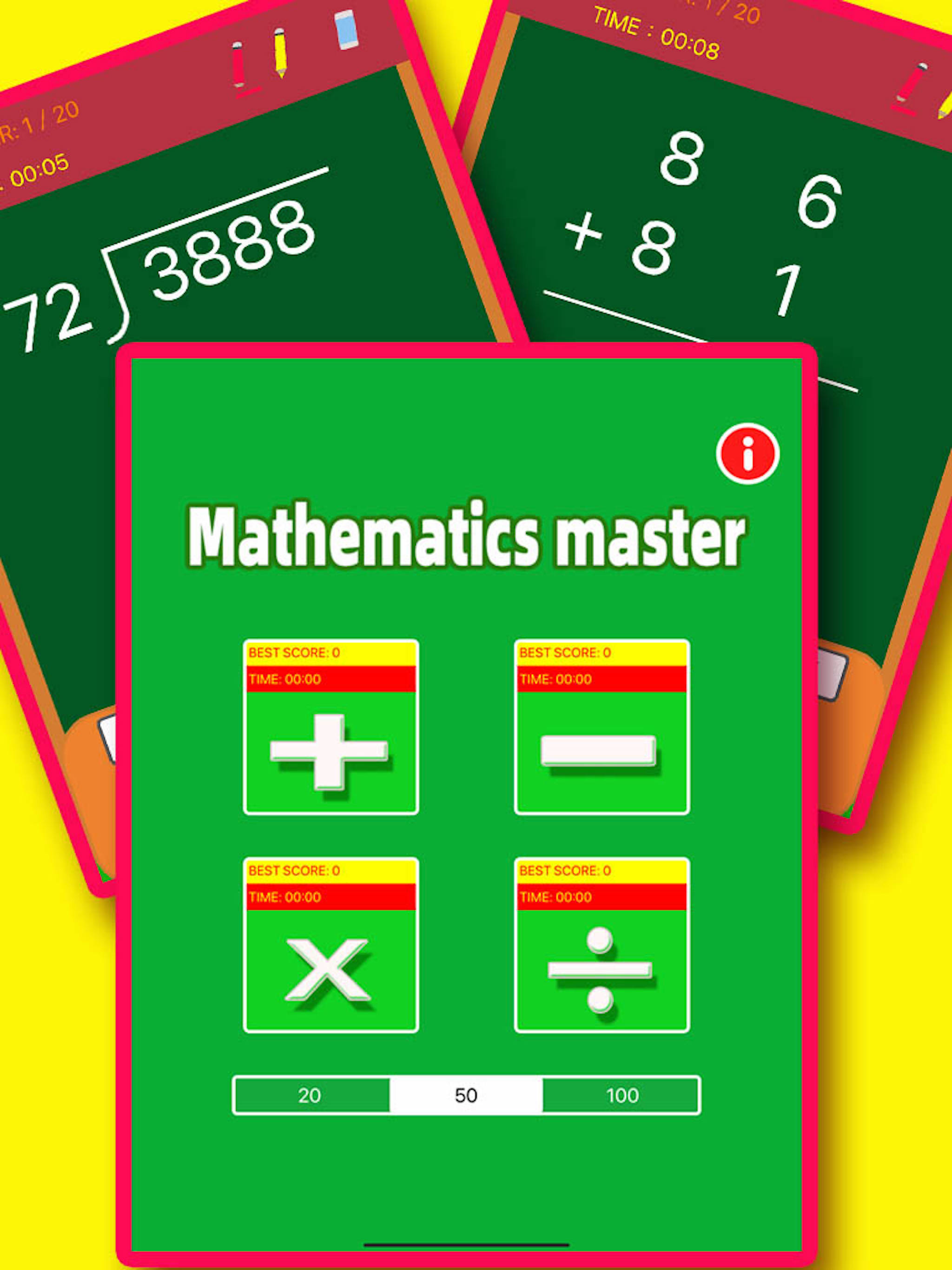 Math master - 学前奥数和小学课后数学学习软件