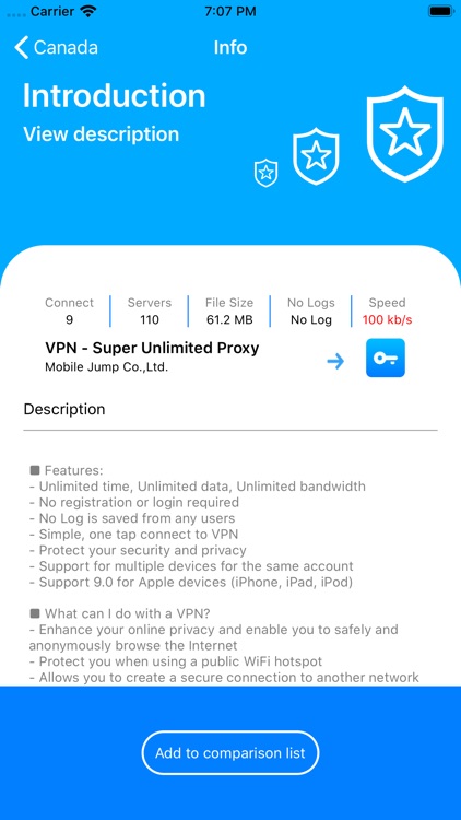 Super VPN Rank List screenshot-4