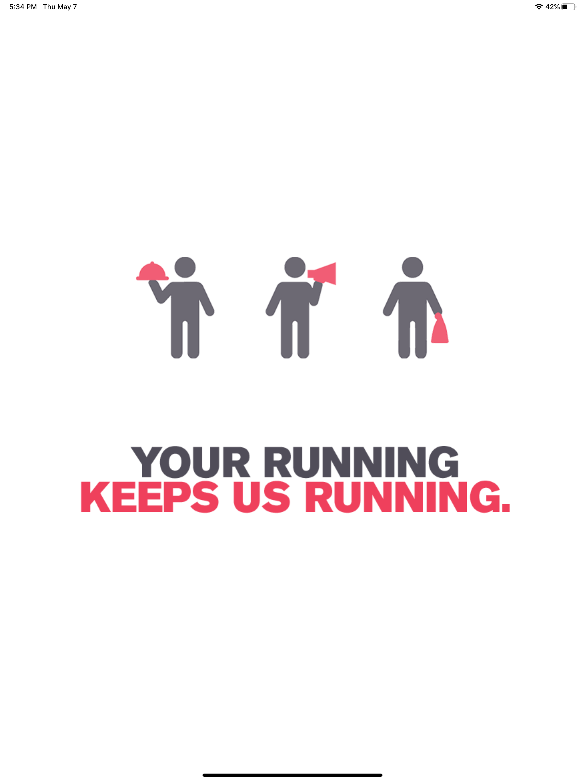 Runner App For FanFood screenshot 6