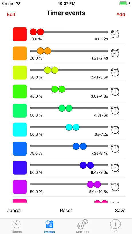 Colored Timer