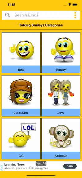 Game screenshot Talking Smileys Emoji – Funny apk