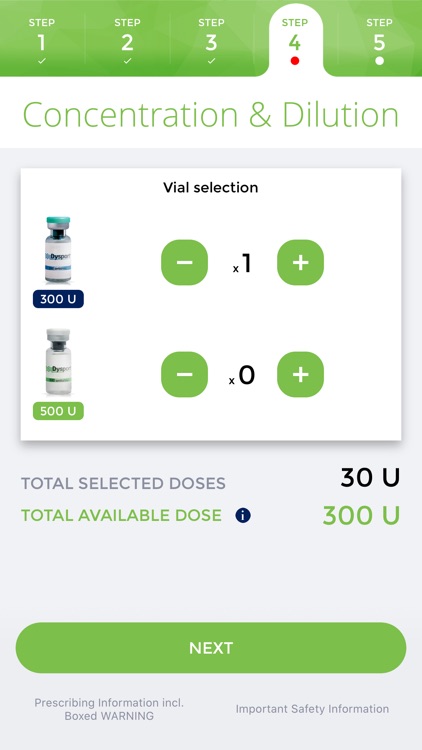 Dysport® Dosing Guide screenshot-4