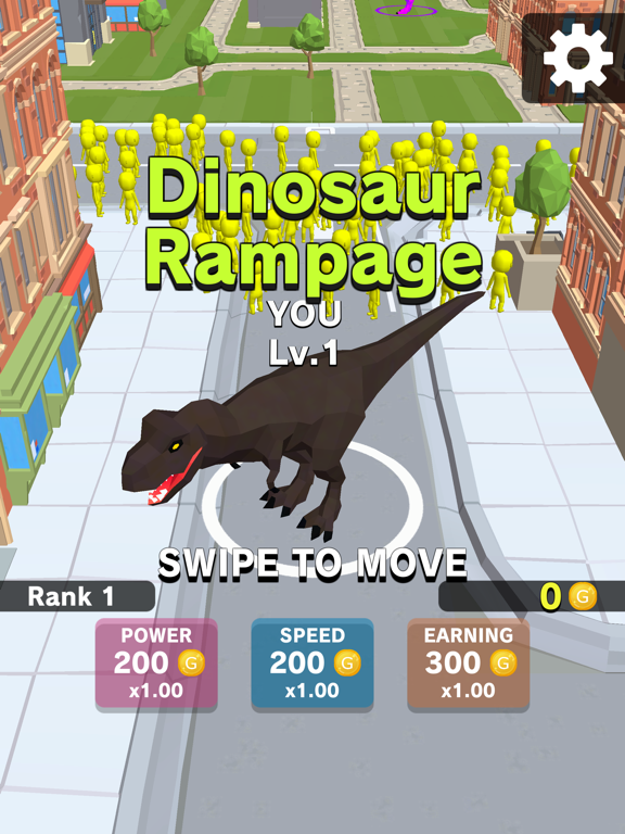 Screenshot #4 pour Dinosaur Rampage